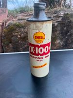 Sammler Öldose Shell X-100 Mulitgrade, Motor Oil. Historisch Baden-Württemberg - Berglen Vorschau