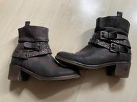 Bugatti Damen Boots Gr 39 braun Leder Rheinland-Pfalz - Erpel Vorschau