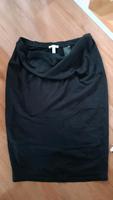 Basic Umstandsrock schwarz, Jersey, H&M, Gr. L Hessen - Gudensberg Vorschau