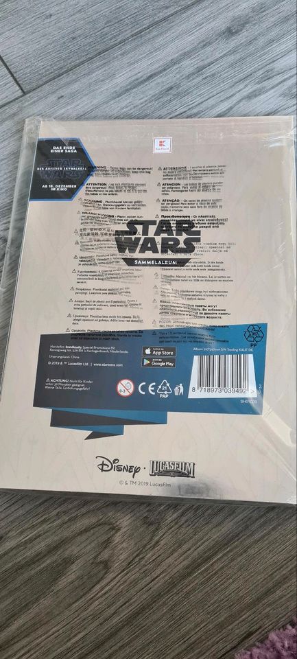 Star Wars Sammelalbum inkl. 80 Karten in Panketal