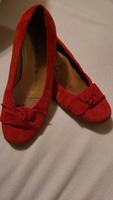 Gabor Ballerina Gr.41 Weite G rotes Wildleder Bayern - Germering Vorschau