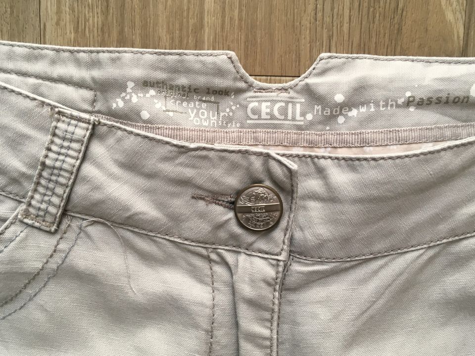 CECIL Chino Hose in Beige Mod. Jessy, W33 (32inch) in Witten