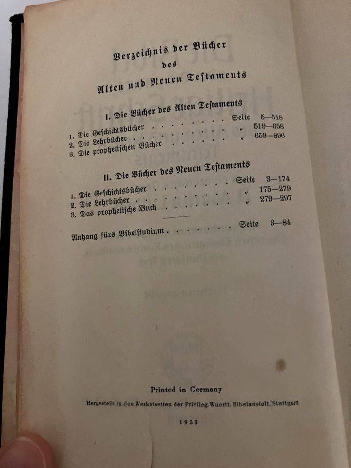 Die Heilige Schrift , 2 Bibeln nach Luther in Düsseldorf