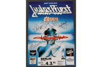 POSTER JUDAS PRIEST BERLIN 1981 KONZERT PLAKAT AUTOGRAMME saxon Berlin - Marzahn Vorschau