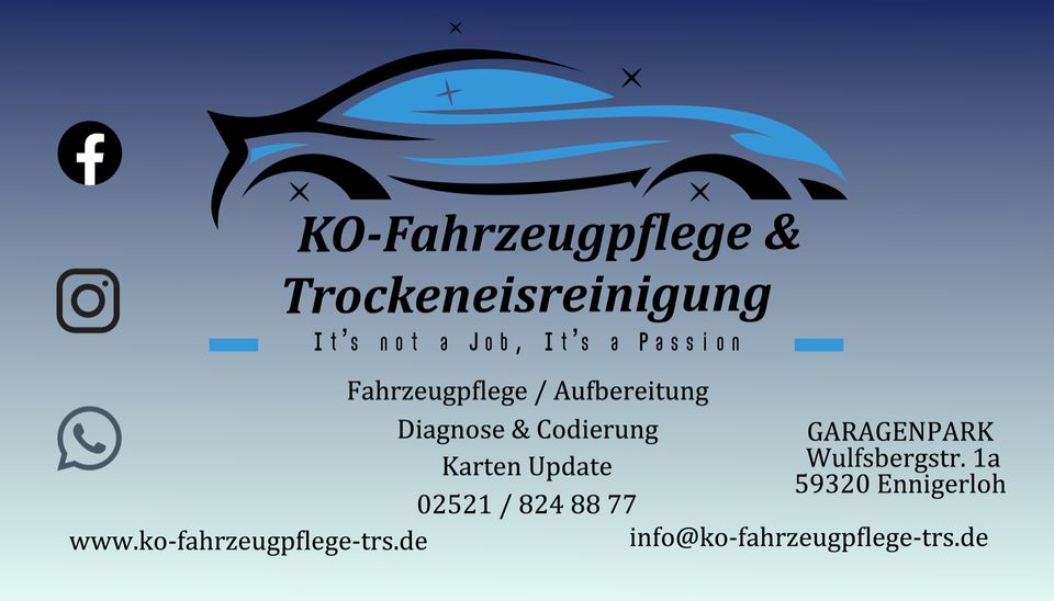 Tieferlegung Luftfahrwerk BMW AUDI VW Exx Fxx Gxx X5 A6 A8 Q5 Q7 in Ennigerloh