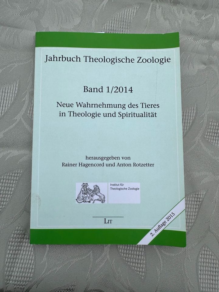 Rainer Hagencord Jahrbuch theologische Zoologie in Wesel