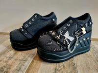 NEU Plateau Sneaker 36 Schuhe Nieten Gothic Bayern - Rednitzhembach Vorschau