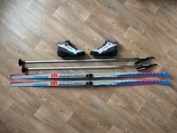 Fischer Langlaufski Skier 174 cm inkl. Stöcke und Schuhe Gr. 44 Baden-Württemberg - Karlsruhe Vorschau