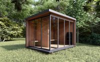 Gartensauna Fass Sauna Outdoorsauna LAPONIA 2,53x2,42m  Saunaofen Sachsen - Görlitz Vorschau