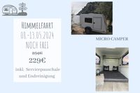 Himmelfahrt 08.-13.05. FREI Micro Camper 750 kg Anhänger MIETEN Niedersachsen - Hildesheim Vorschau