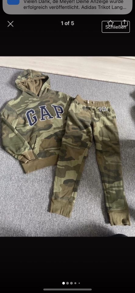 GAP Jogginganzug Camouflage Kinder in Frankfurt am Main