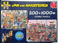 2 Puzzle von Jan van Haasteren, 500 und 1000 Teile Baden-Württemberg - Ellhofen Vorschau