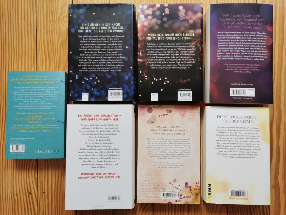 New Adult Romane (Erin Watt, Cecilia Ahern, Karen M. McManus...) in Reinbek