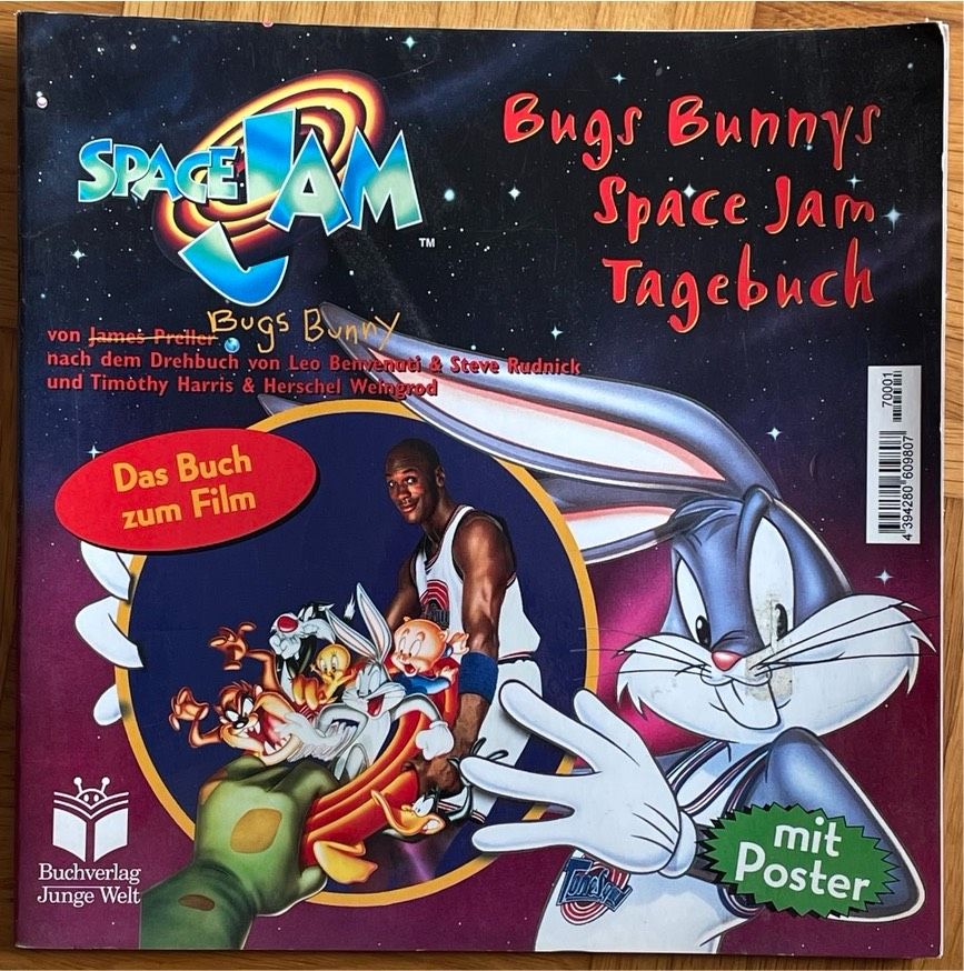 Space Jam Michael Jordan Bugs Bunny Buch zum Film 196 in Schweinfurt