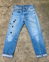 Traumhafte Levi’s 501xx Redline Selvedge 1978 Valencia Sashiko Berlin - Mitte Vorschau