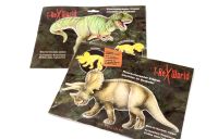 Neu Die Spiegelburg 2x fluoreszierende TRex World 3 D Sticker Nordrhein-Westfalen - Beverungen Vorschau