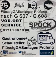 Wohnmobil, Camper, Wohnwagen, Boot, Gastro Gasprüfung G607 G608 Hessen - Alsbach-Hähnlein Vorschau