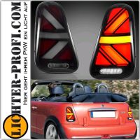 LED Union Jack Rückleuchten schwarz klar für Mini Cooper R50 R52 Hessen - Calden Vorschau