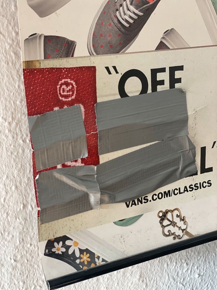 Vans Off The Wall Vintage Poster 75x100cm - Unikat in München