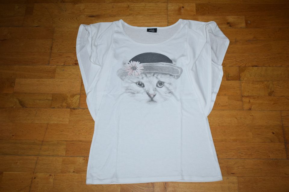 Page one young T-Shirt Gr. 170/ 176 mit Katze in Rosenheim