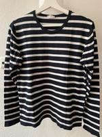 MAC Damen Pullover Strickpullover 36 S 38 M marine blau weiß Thüringen - Erfurt Vorschau
