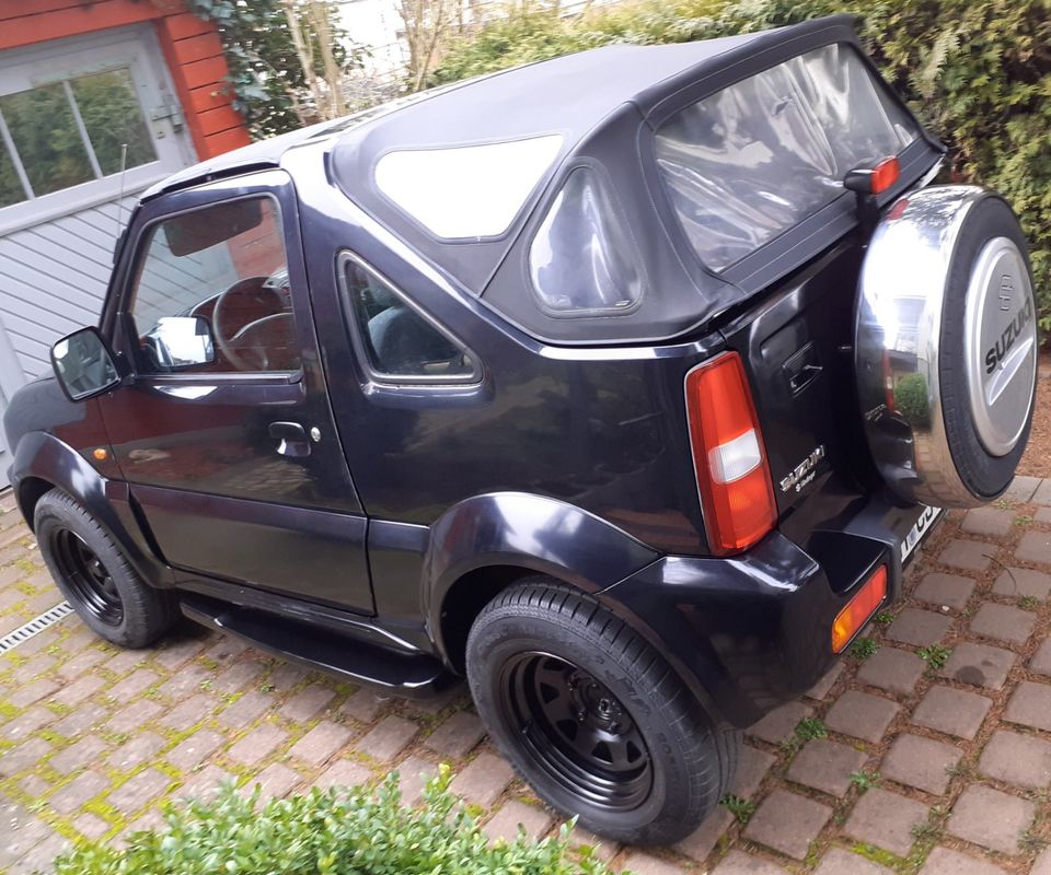 Suzuki Jimny Cabrio   /  Jeep Cabriolet schwarz in Nordhausen