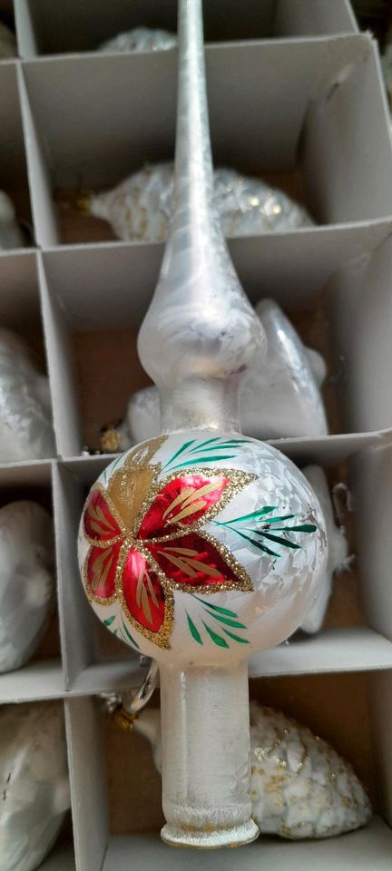 Weihnachtsbaumkugeln Konvolut Weihnachtschmuck in Rudolstadt