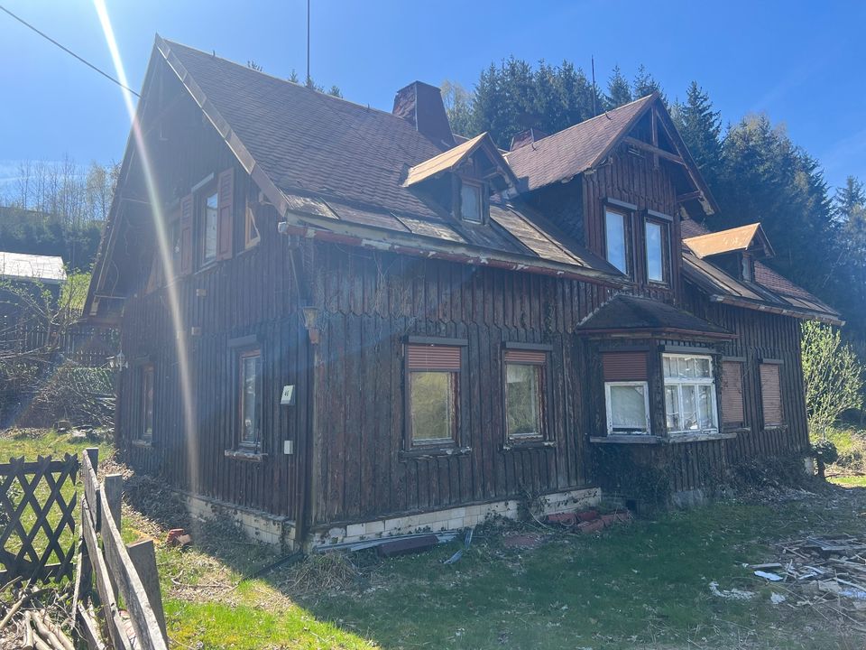 Mach mich fertig- Idyllisches Einfamilienhaus zur Fertigstellung in Klingenthal