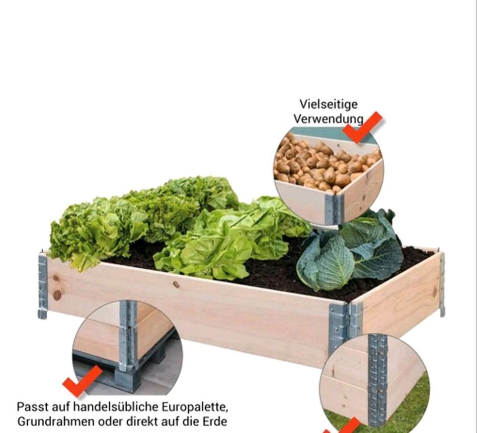 Aufsteckrahmen Holzrahmen Hochbeet in Sassen-Trantow