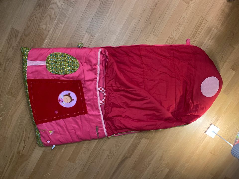 Traumhaft süßer Übernachtungs-Schlafsack in pink, Lilliputiens in Würzburg