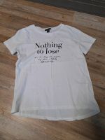 Damen T-Shirt Gr. XS Amisu Print weiss Niedersachsen - Ganderkesee Vorschau