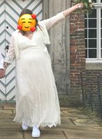 Umstands Hochzeitskleid mit Bolero Niedersachsen - Quernheimerbruch Vorschau