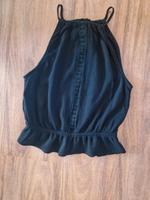 H&M Top Gr 34, tiefschwarz ❤️ wie neu - Schnäppchen Saarland - Rehlingen-Siersburg Vorschau