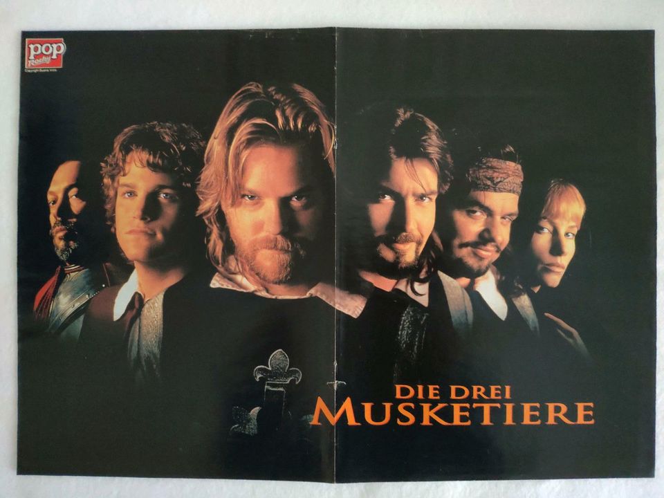 Die drei Musketiere Original Pop Rocky Filmposter aus den 90ern in Köln