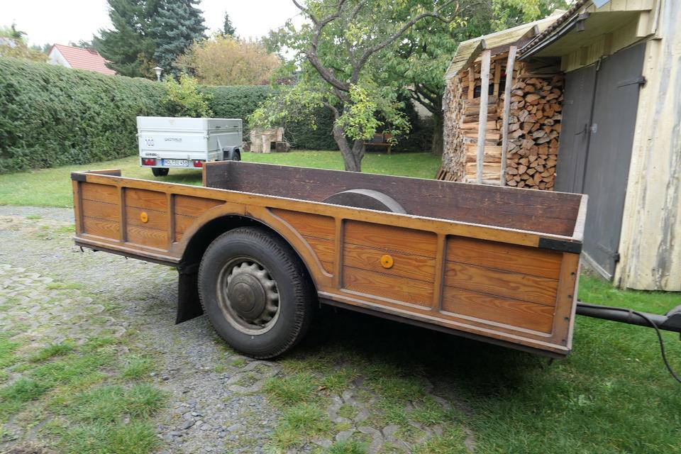 Hänger, Oldtimer, UNIKAT, Tischlerarbeit, 05.03.1958 Erstzul. in Weißwasser