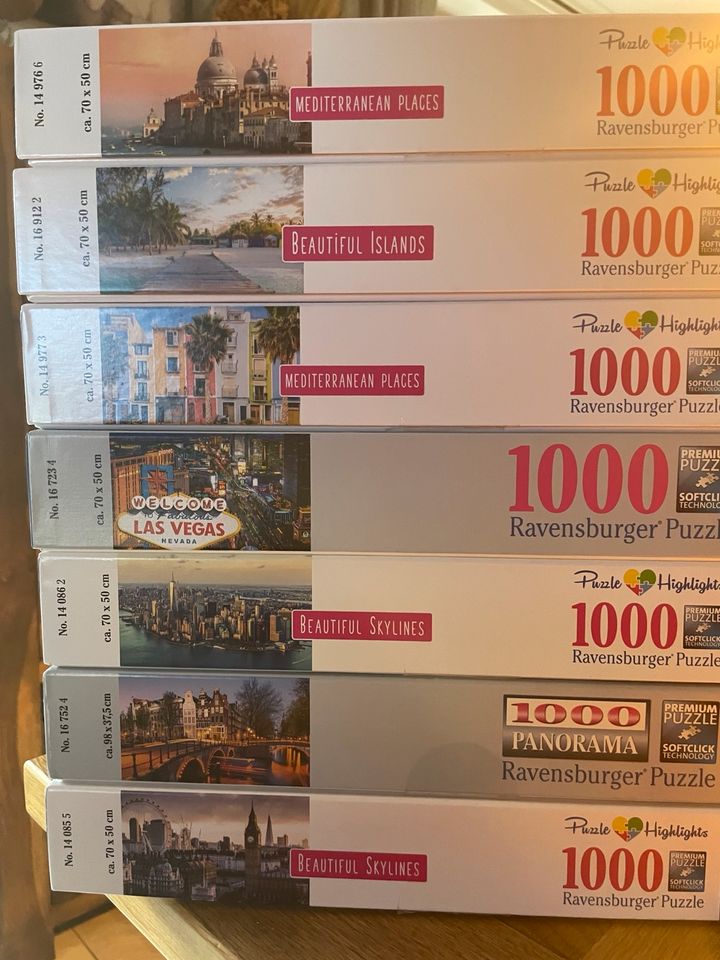 Ravensburger Puzzle 1000 Teile New York neuwertig in Kehl