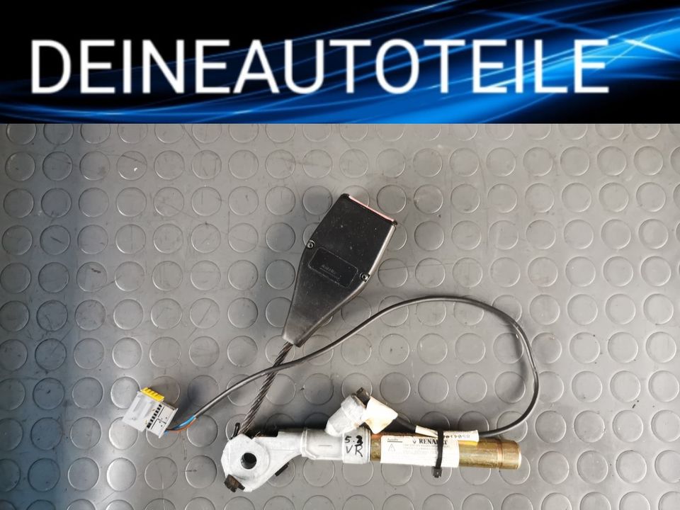 Renault Twingo 1 C06 Gurtstraffer Gurt Schloß Rechts Stecker Grau