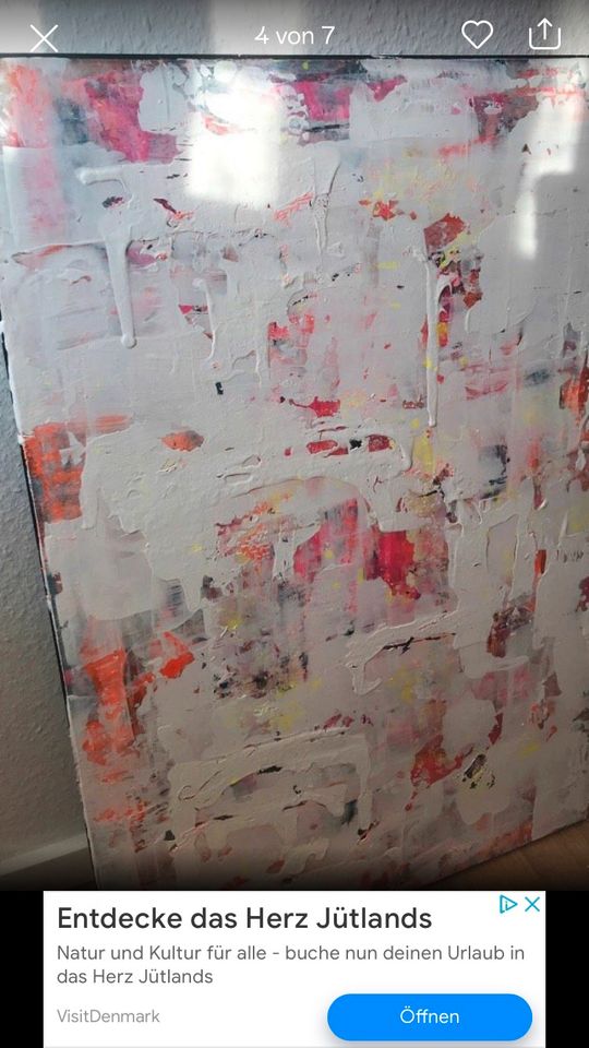 Gemälde Acryl auf Holz Kunst abstrakt modern Bild Malerei in Düsseldorf