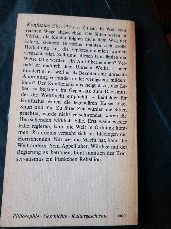 ❤️ Konfuzius Gespräche Reclam Verlag Philosophie Geschichte ... in Pulsnitz