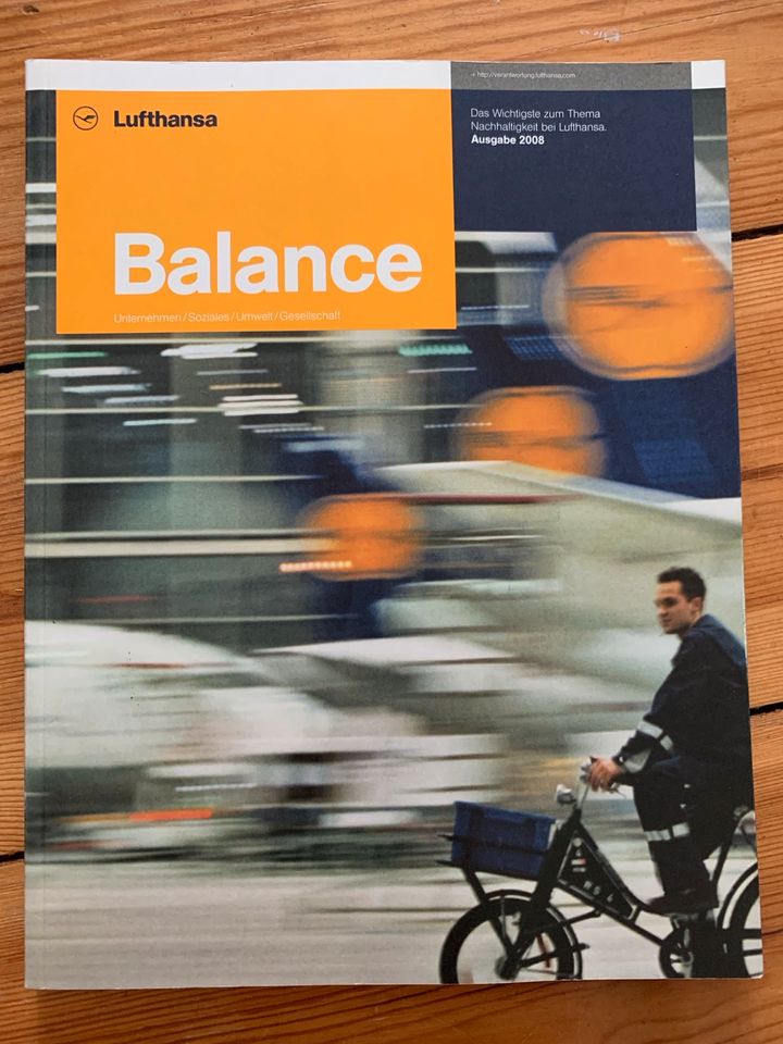 Lufthansa Balance Magazin Ausgabe 2008 Buch Zeitung in Berlin