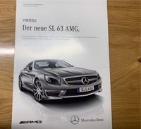 Mercedes SL63 AMG R231 Vorteile Prospekt 2012 selten Bayern - Altdorf Vorschau