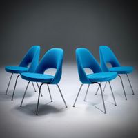 4x Eero Saarinen Stühle | Knoll International | Conference Chair 72 (Stahlrohr) | Konferenzstuhl | Vintage Mid-Century Designklassiker Düsseldorf - Pempelfort Vorschau