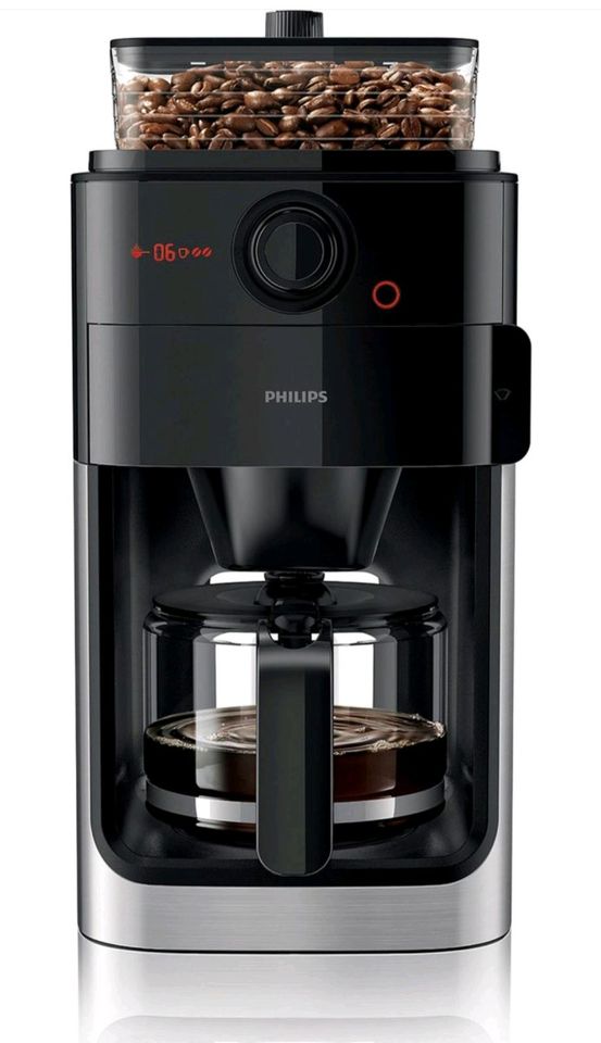 Philips Kaffeemaschine mit Mahlwerk Grind & Brew HD7767/00, 1,2l in Berlin