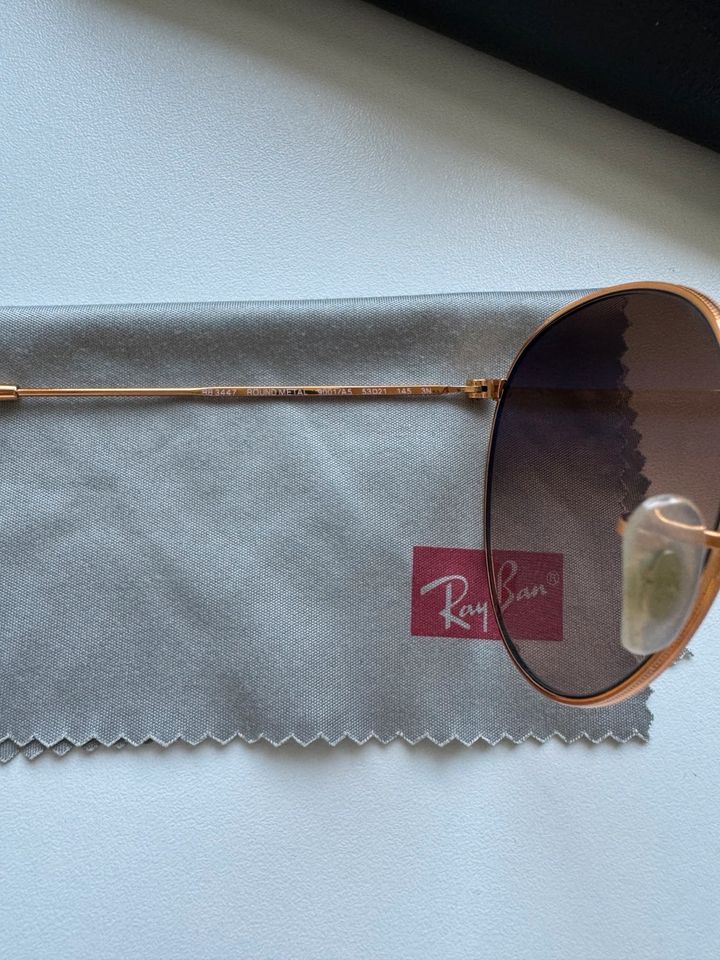 Ray Ban Sonnenbrille Round Metal in Duisburg