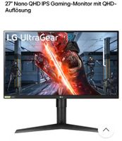 LG Ultragear 27“ Gamingmonitor 144Hz 27GL850-B Bayern - Neutraubling Vorschau