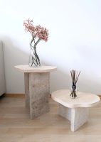 2x Tisch Beistelltisch Stein Travertin Design München - Schwabing-Freimann Vorschau