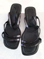 Sandalen 41 NEUwertig Schwarz Sommer Schuhe Flats Mules Rheinland-Pfalz - Simmern Vorschau