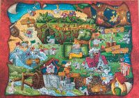 Puzzle 1000 Teile Nordrhein-Westfalen - Porta Westfalica Vorschau