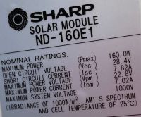 100 Stück SHARP Solar Module Kr. Altötting - Garching an der Alz Vorschau