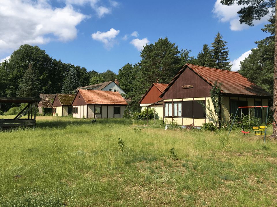 Feriendorf direkt am See - mit Entwicklungspotenzial in Heidesee